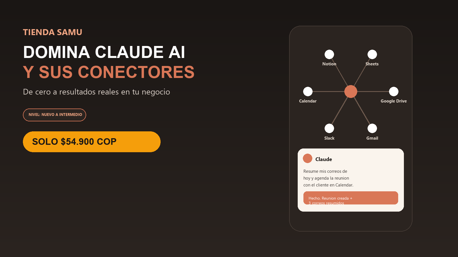 Domina Claude AI y sus Conectores